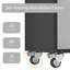 Armoire de garage en métal, chariot à outils roulant avec roulettes-1024653149