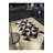 Black And Beige Themed Triangular Geometric Patterned Creative Modern Decorative Carpet-1618699966