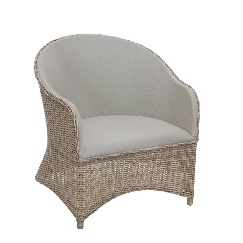Milano Outdoor Lounge Chair, Driftwood