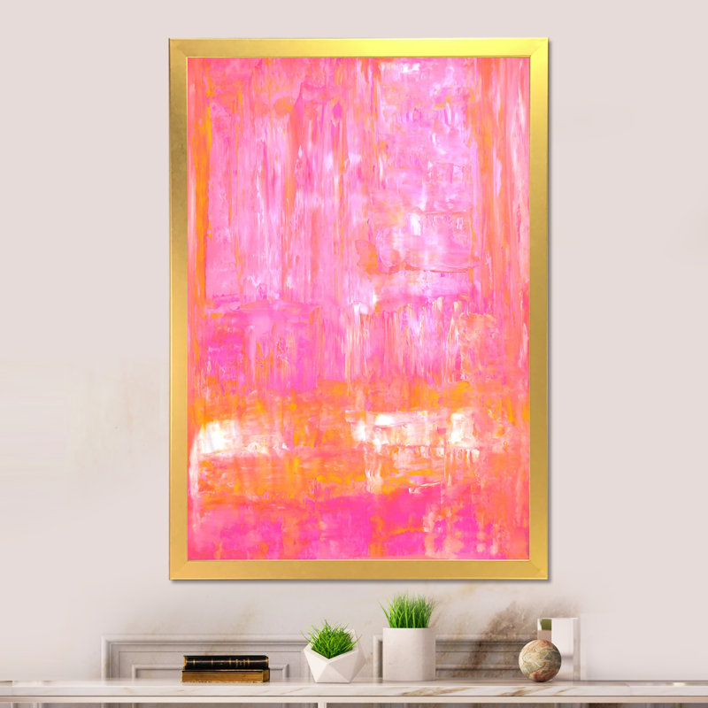 «Bobetta», reproduction d'art moderne et contemporaine sur toile, H 20 po x l 12 po, Impression encadrée, Doré