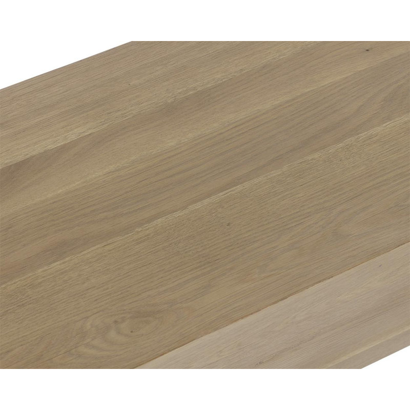Banc Gregor, Chêne rustique