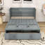 Lit escamotable double en bois avec conception peu encombrante-503467368-503467369