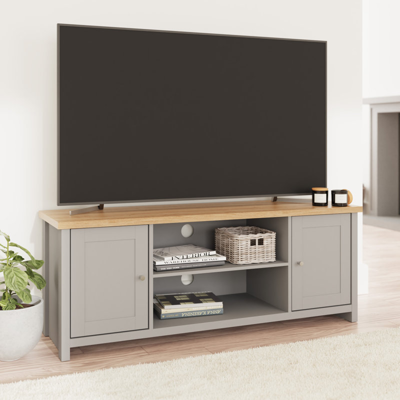 Beacsfield TV Stand for TVs up to 60", Grey