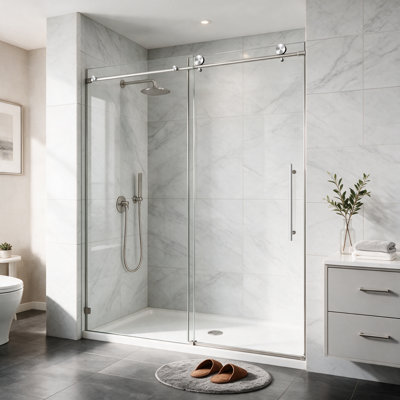 Shower Door with Glass