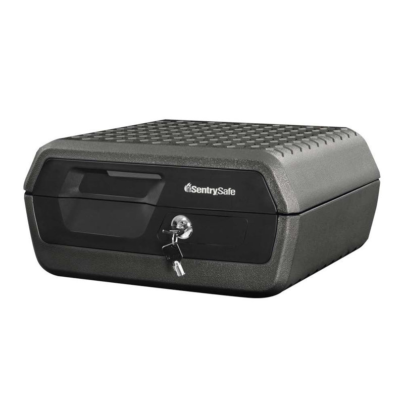 SentrySafe 0.36 Cu. Ft. Fire/Water Chest Safe Box with Key Lock