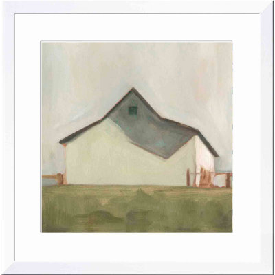 Serene Barn V Painting by Emma Scarvey