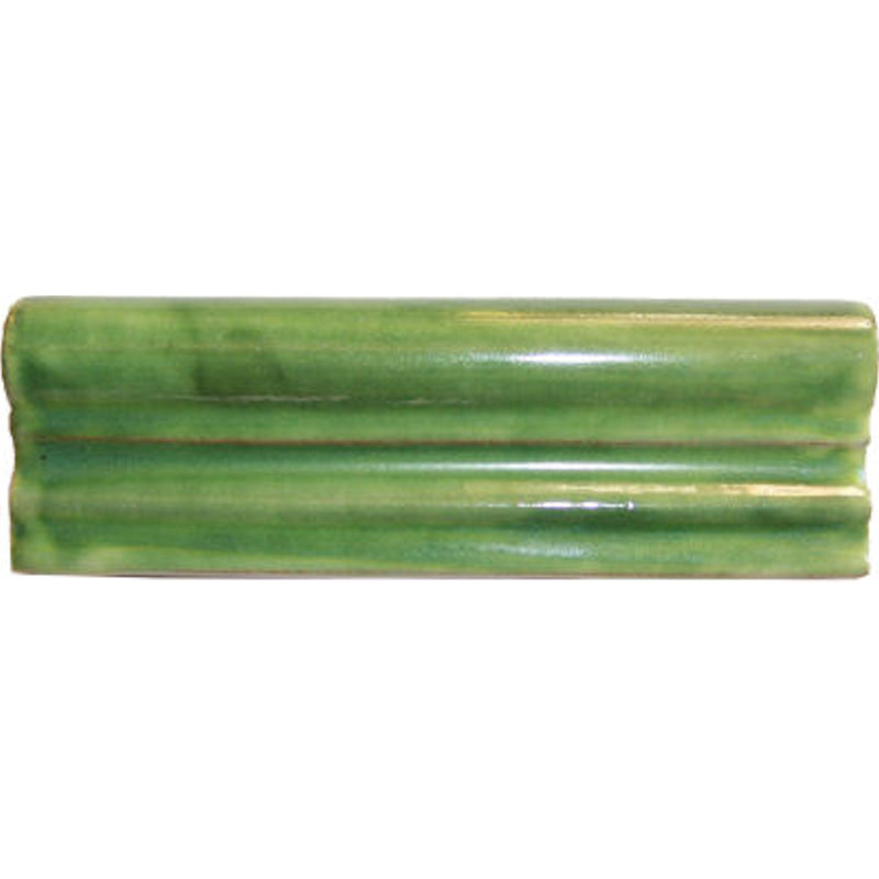 2" 5pcs TalaMex Mexican Chair Rail Molding, 2" W x 4.25" L, Green