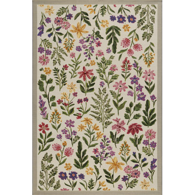 Duskan Floral Indoor/Outdoor Rug