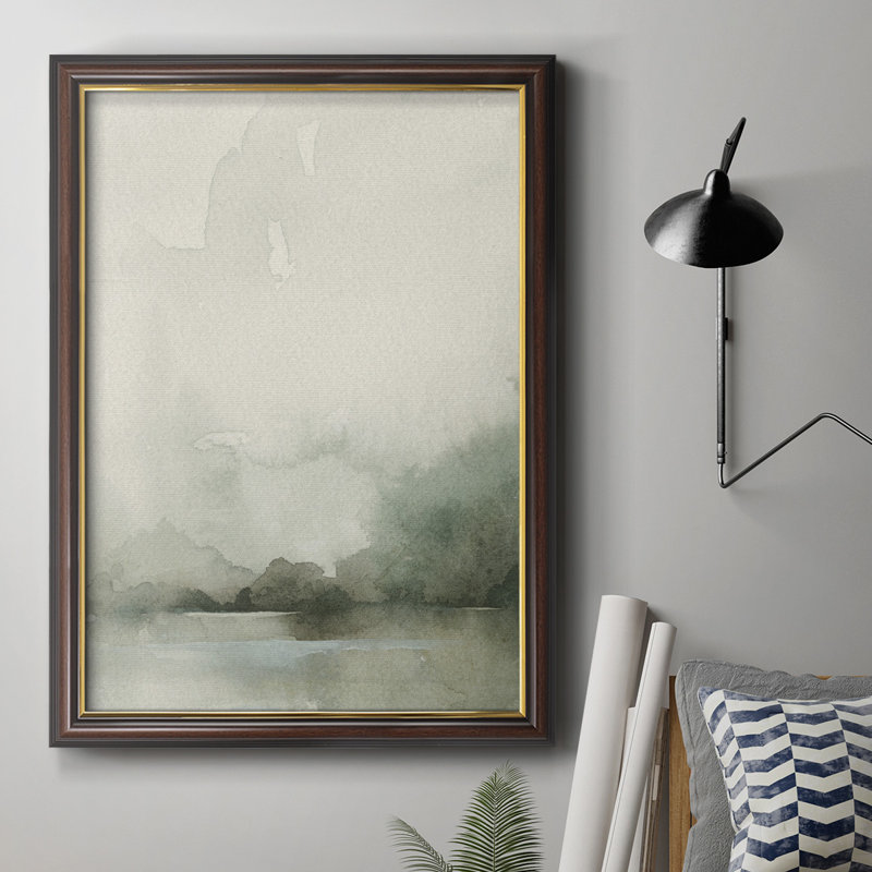 " Heavy Fog II " Painting Print, 20" H x 16" W x 2.5" D
