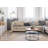 Horicon Geometric Beige Grey Cream Carved Woven Area Rug-1543555535