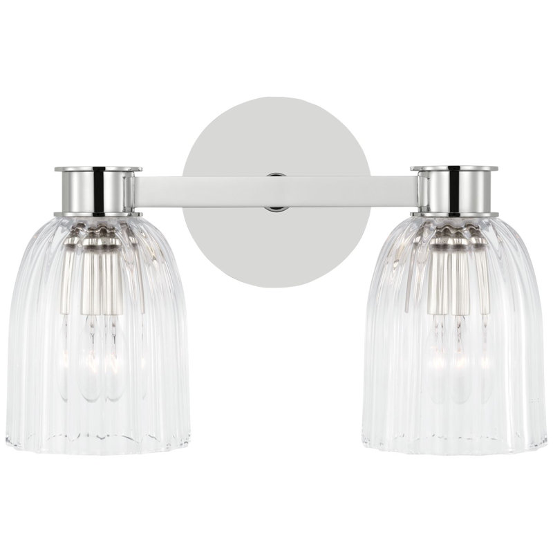 Asalea 2 - Light Vanity Light, Polished Nickel