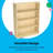 60'' H X 35.75'' W Birch Plywood Bookcase-128215316