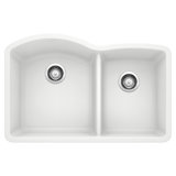 Diamond SILGRANIT 32.07" L x 20.92" W Double Bowl Undermount Kitchen Sink