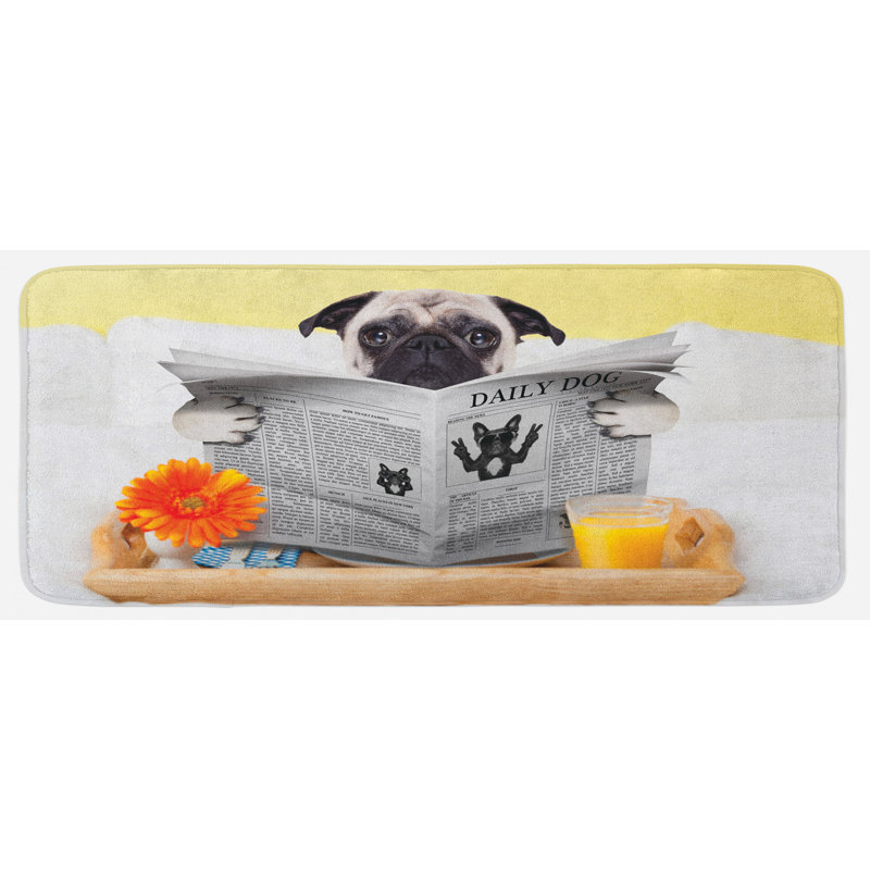 Tapis de cuisine Pug