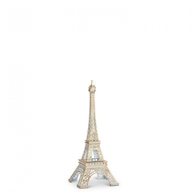 Small Eiffel Tower, 9.5" H x 3.5" W x 3.5" D
