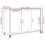Alexcya 100.5cm Sideboard-1041077839