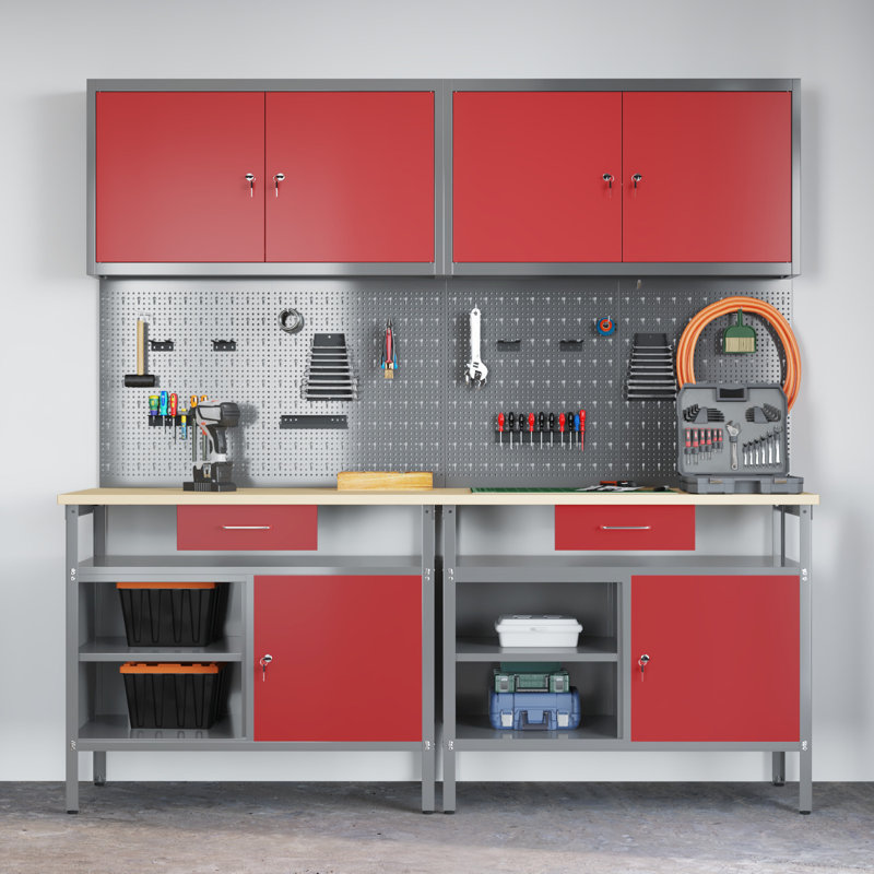 Work Bench Set, Red