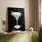 Dressed in Black Margarita -Gallery Wrapped Cavas