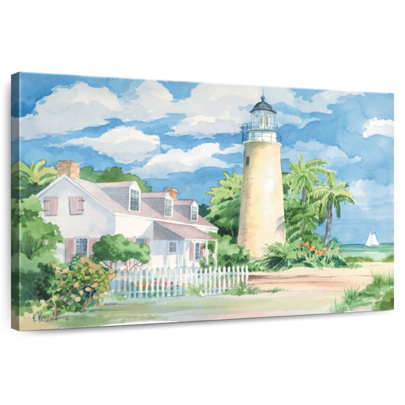 Aletra, phare historique de Key West, H 30 po x l 45 po