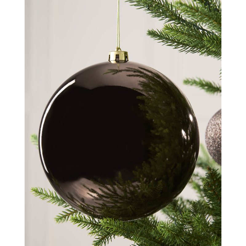 21.8cm Polystyrene Bauble, 21.8 cm H x 20 cm W x 20 cm D, Mocha