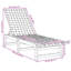 157cm Long Single Chaise with Cushions