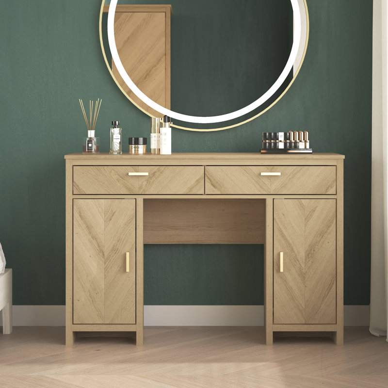 Bonnie Modern Dressing Table, Oslo Oak