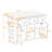 Kitchen Island Cart with Drop Leaf, Power Outlets and Ample Storage on Wheels-1548952851