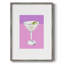 Reproduction encadrée Neon Martini - bois massif-377441266