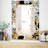Botanical Obsidian Glam Bathroom/Vanity Mirror-40087165