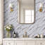 Self-Adhesive Marble Pattern Wall Tile Sticker
