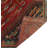 Kaydience One-of-a-Kind 4'9" x 8'6" 1980s Runner Wool Area Rug in Navy and Red
