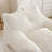 Giant Plush Bean Bag Chair for Adults with Armrests and Footstool -- Comfy Beige Beanbag Chaise Lounge Lazy Floor Sofa Chair for Living Room, Bedroom & Dorm, Cozy Fluffy Cloud Mini Couch-114210729