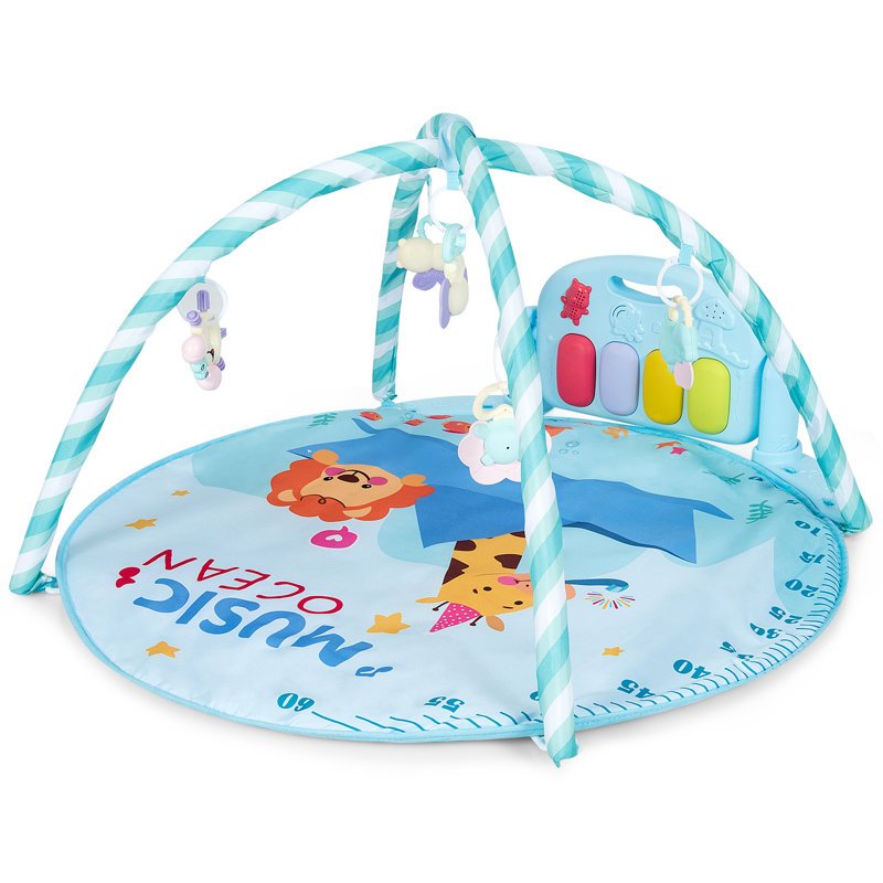 Lunas 86cm L with Hanging Toys, Blue