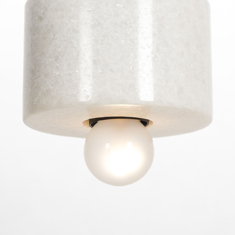 Nellcote 1 - Light Brass Single Pendant