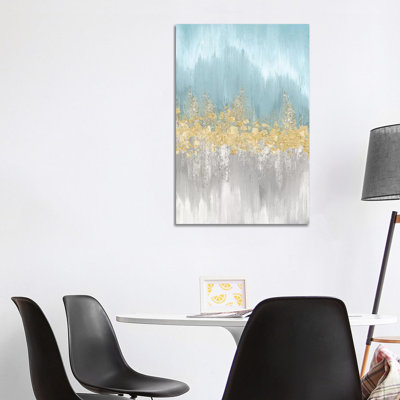 Neutral Wave Lengths I by Eva Watts - Print on Canvas