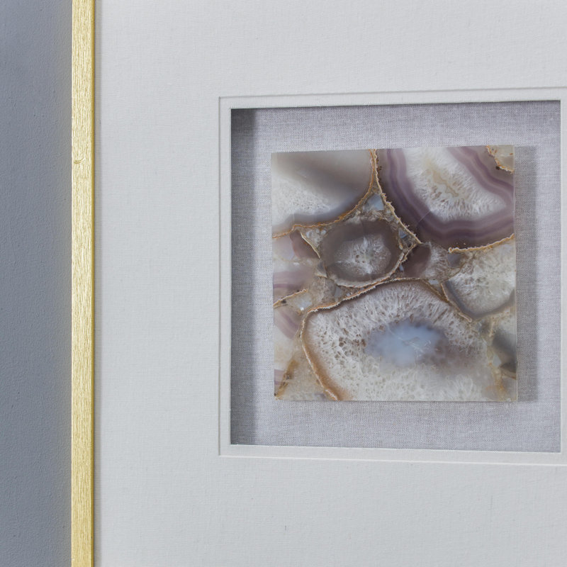 Remi Agate Shadow Box Wall Art
