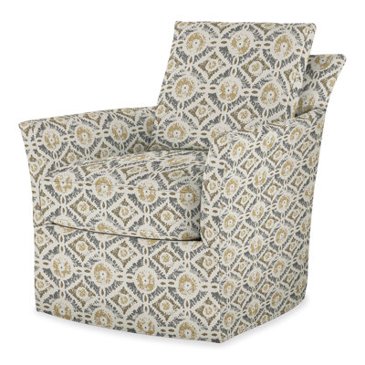 Trent Fabric Swivel Armchair