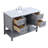 Bonsai 48'' Single Bathroom Vanity with Marble Top-1346772461