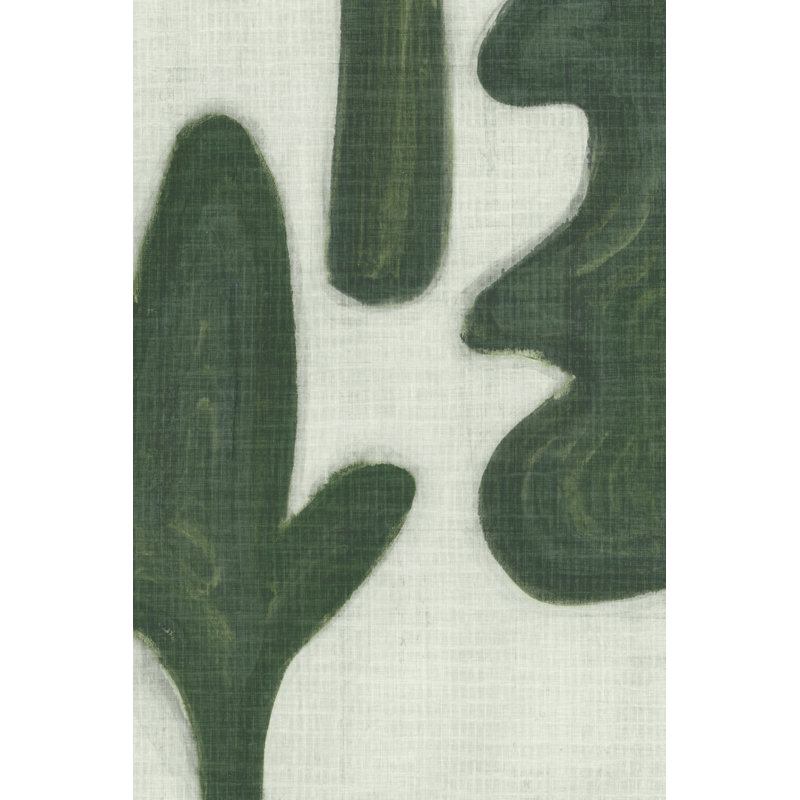 Emerald Forms II by Melissa Wang - Wrapped Canvas Print, 45.72cm H x 30.48cm W