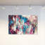 Cascade de rose abstraite-impression d’art graphique-51272031-51272034