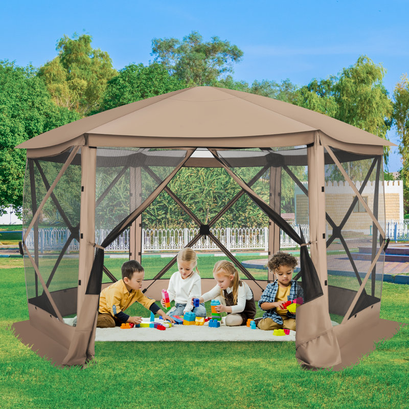 Pop-up abri de jardin, Kaki