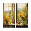 Ensemble de 2 décorations murales en métal Harvest Windows Gaze Farm-1337825377