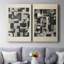 ABSTRACT Series DCCCLxxxviii - Toile tendue avec châssis de qualité supérieure - Prêt à être accroché-108956142