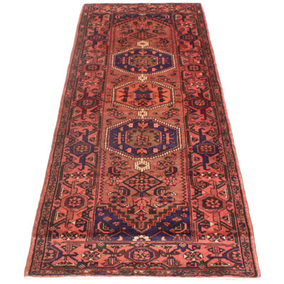Yarianna One-of-a-Kind 3'5" X 10'2" 1990s Runner Wool Area Rug
