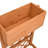 74cm H x 45cm W Wood Lattice Panel Trellis