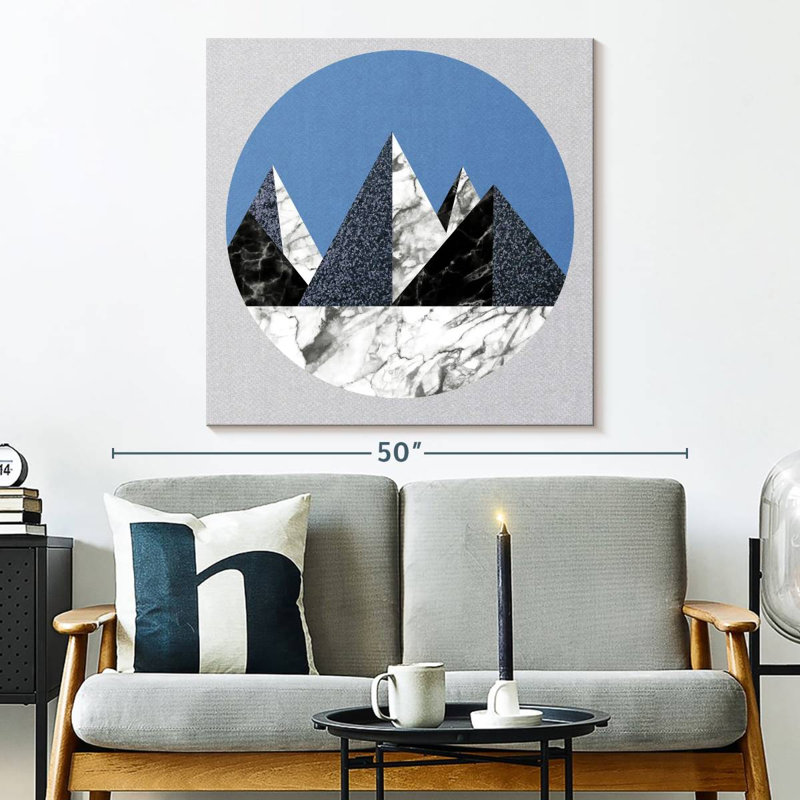 Alvord Basic Mountain, 33" H x 33" W