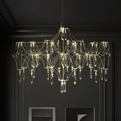 Cheadle Led Crystal Firefly Starry Luster Chandelier