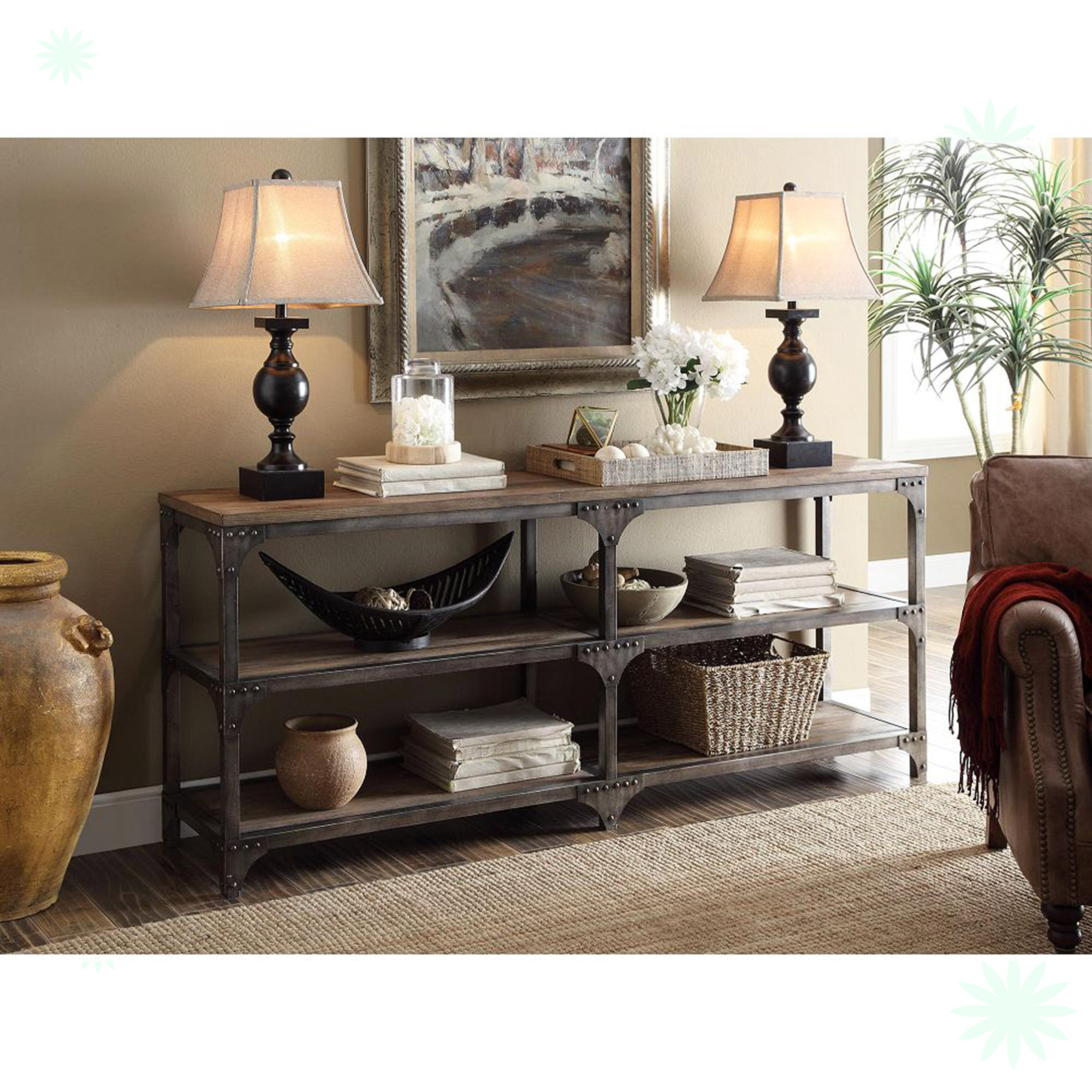 Neligh 72 store console table