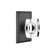 Passage Windsor Crystal Knob with Rectangular Rose