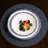Vida Bamboo Salad Plate (White and Blue)